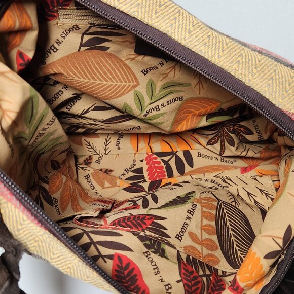 Boots N Bags Boho-Chic Striped Shoulder Bag - Picture 7 of 8